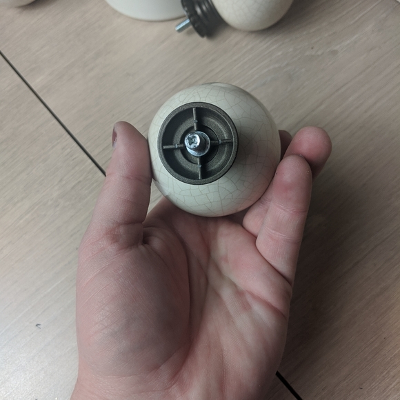 Vintage Curtain Rod Ornaments - Picture 6 of 7